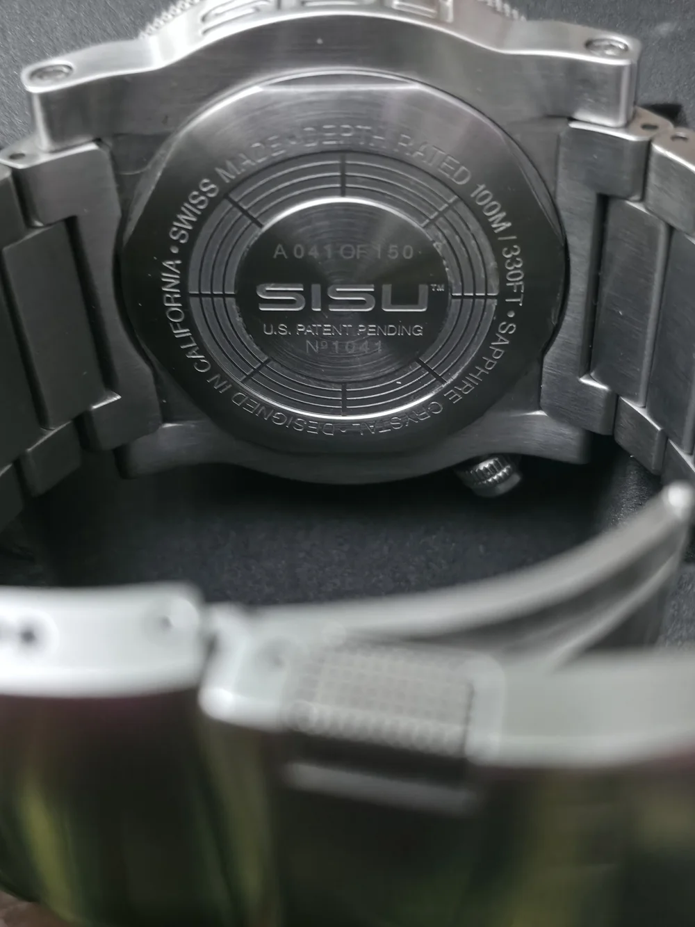 SISU Bravado Q3 55mm Sapphire Swiss Made Early Limited A041/150